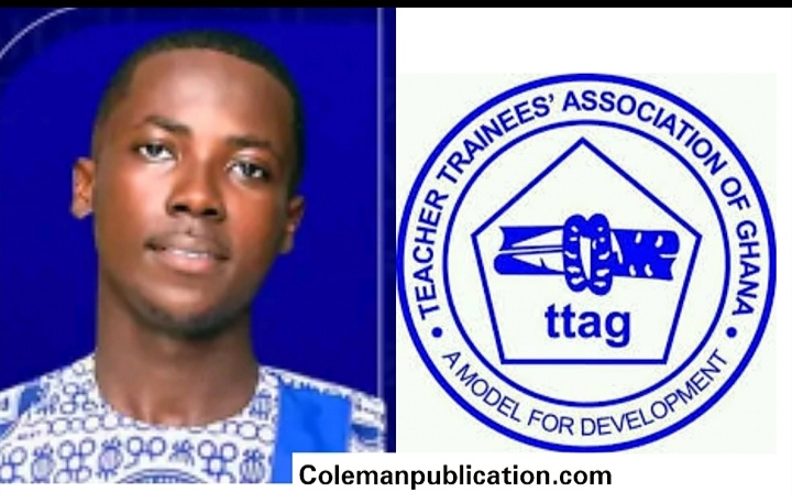 The TTAG National President, Jephthah Nana Kwame, and the Association's Logo