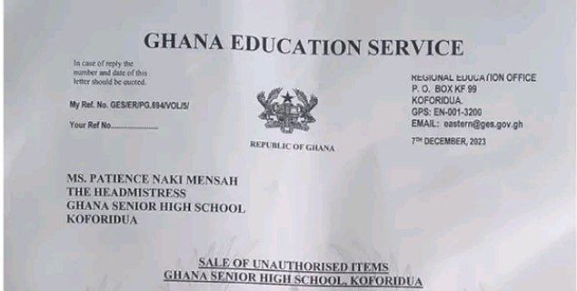 Headmistress Suspended For Selling Unauthorized Items To First Year Students Pending Further Investigation